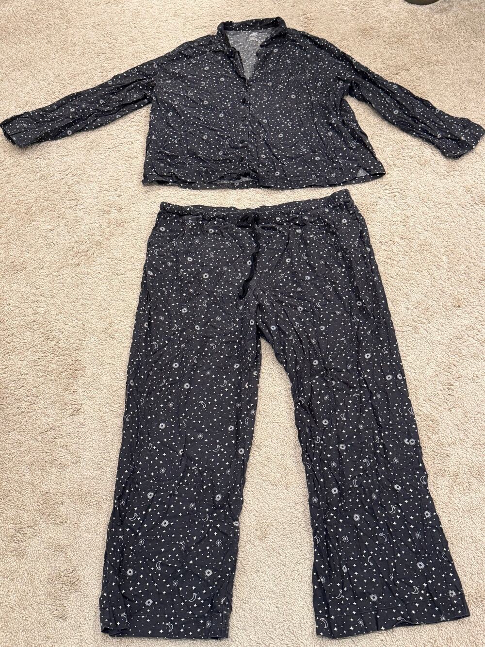 Victoria’s Secret Celestial Pajama Set Size XXL